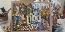 Alessandra Minicozzi, mosaico filato