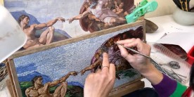 Alessandra Minicozzi, mosaico filato