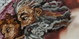 Alessandra Minicozzi, mosaico filato