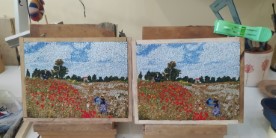 Alessandra Minicozzi, mosaico filato