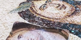 Alessandra Minicozzi, mosaico: Sauna in Spagna