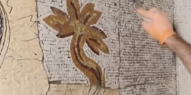 Alessandra Minicozzi, mosaico: Sauna in Spagna