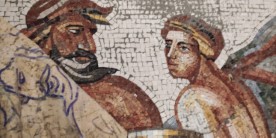 Alessandra Minicozzi, mosaico: Sauna in Spagna