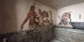 Alessandra Minicozzi, mosaico: Sauna in Spagna