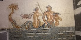 Alessandra Minicozzi, mosaico: Sauna in Spagna