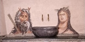 Alessandra Minicozzi, mosaico: Sauna in Spagna
